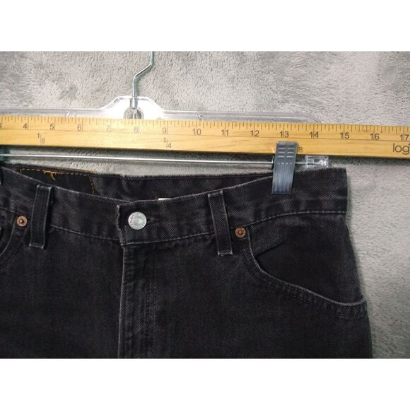 Levi's High Rise Jeans in Dark Gray - Picture 3 of 9
